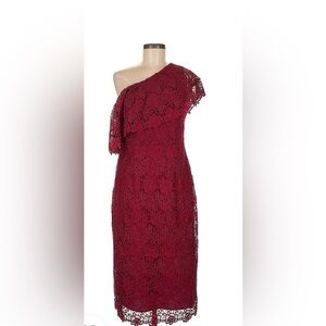 New Nanette Nanette Lenore One shoulder cocktail dress